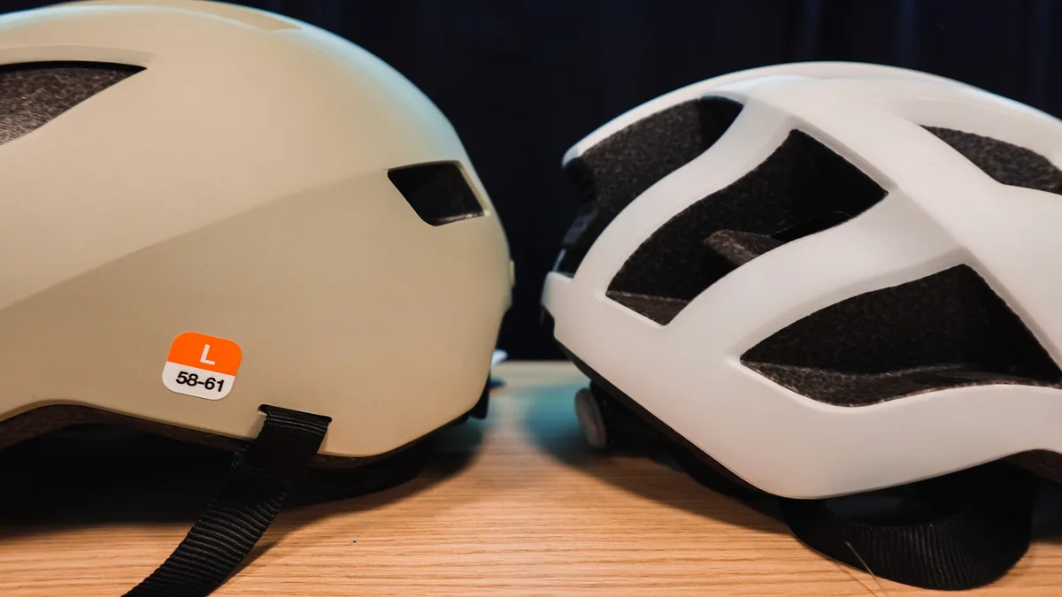 kask typu orzeszek a kask rowerowy porównanie