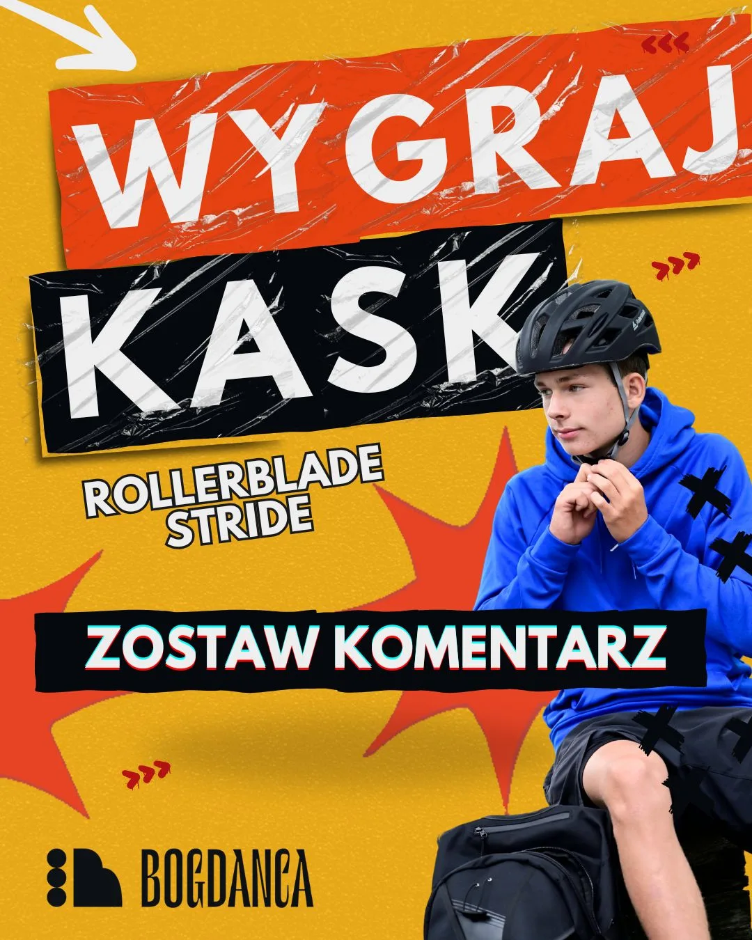 Zostaw komentarz i WYGRAJ KASK!