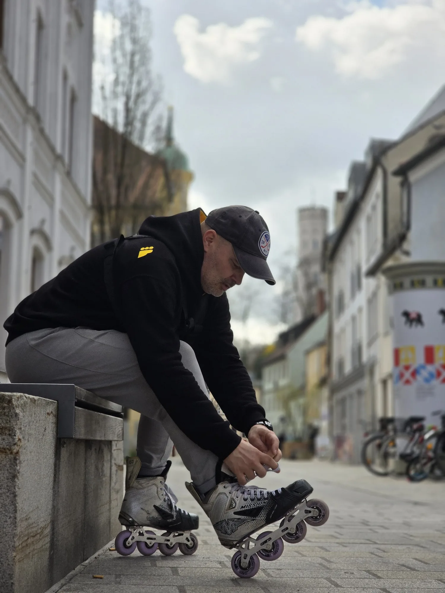 Jazda na rolkach po Freising