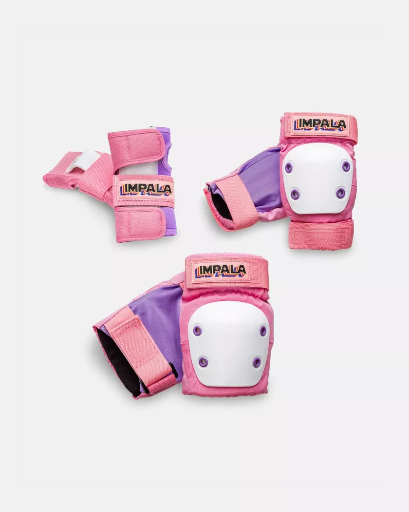 Ochraniacze dziecięce Impala Kid's Protective Set różowe (3 pak)