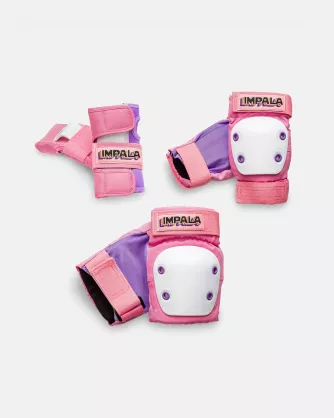 Ochraniacze dziecięce Impala Kid's Protective Set różowe (3 pak)
