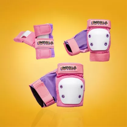 Ochraniacze dziecięce Impala Kid's Protective Set różowe (3 pak)