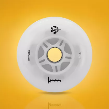 Świecące kółka Luminous LED 100mm/85a białe (3 szt.)