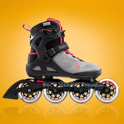 Rolki Rollerblade Macroblade 90 W szaro-różowe