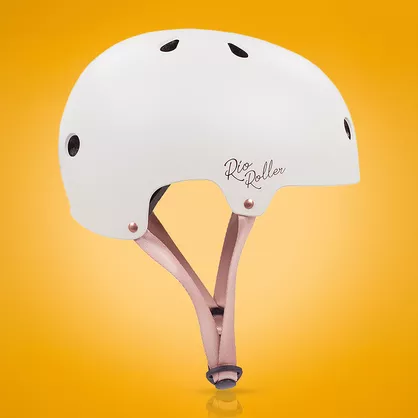 Kask Rio Roller Rose kremowy