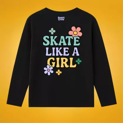 Bluza Longsleeve Bumpie Crew Skate like a girl