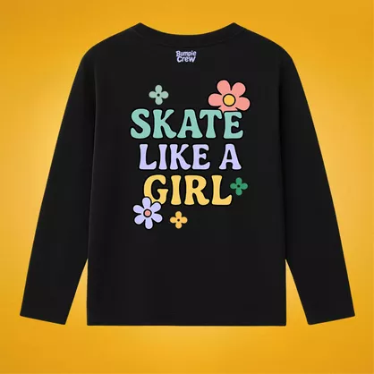 Bluza Longsleeve Bumpie Crew Skate like a girl