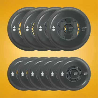 Kółka do rolek Wizard Advanced Wheels 100/84 mm (10 szt.)