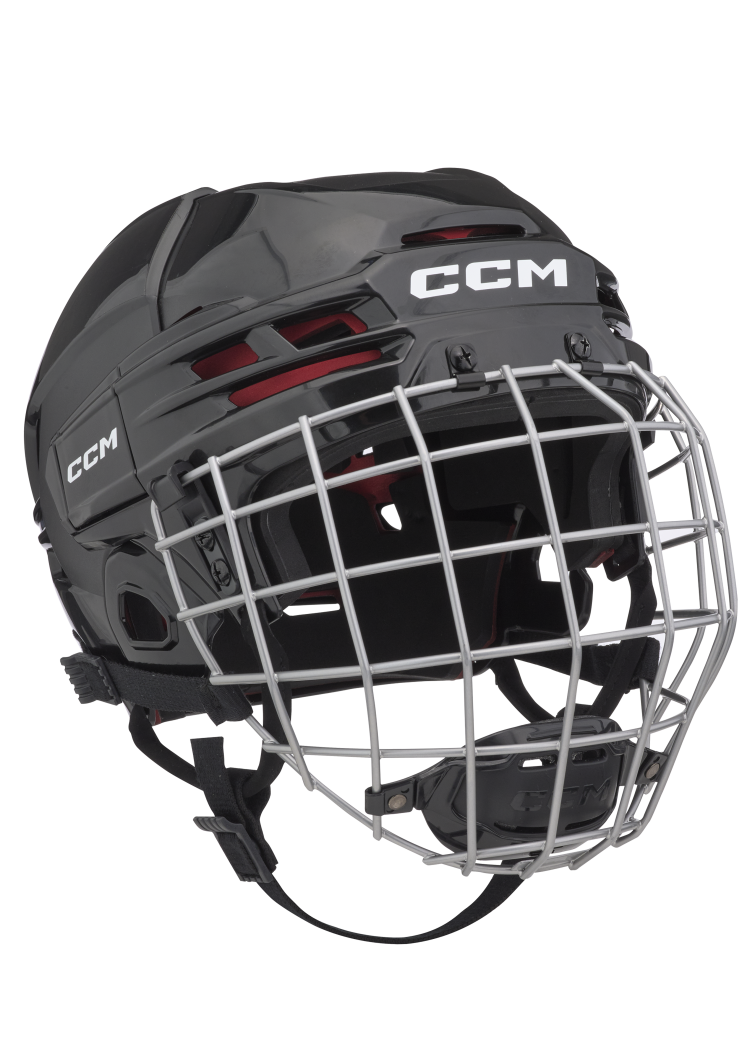 Kask hokejowy CCM Tacks 70 Combo Senior czarny