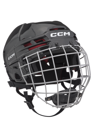 Kask hokejowy CCM Tacks 70 Combo Senior czarny