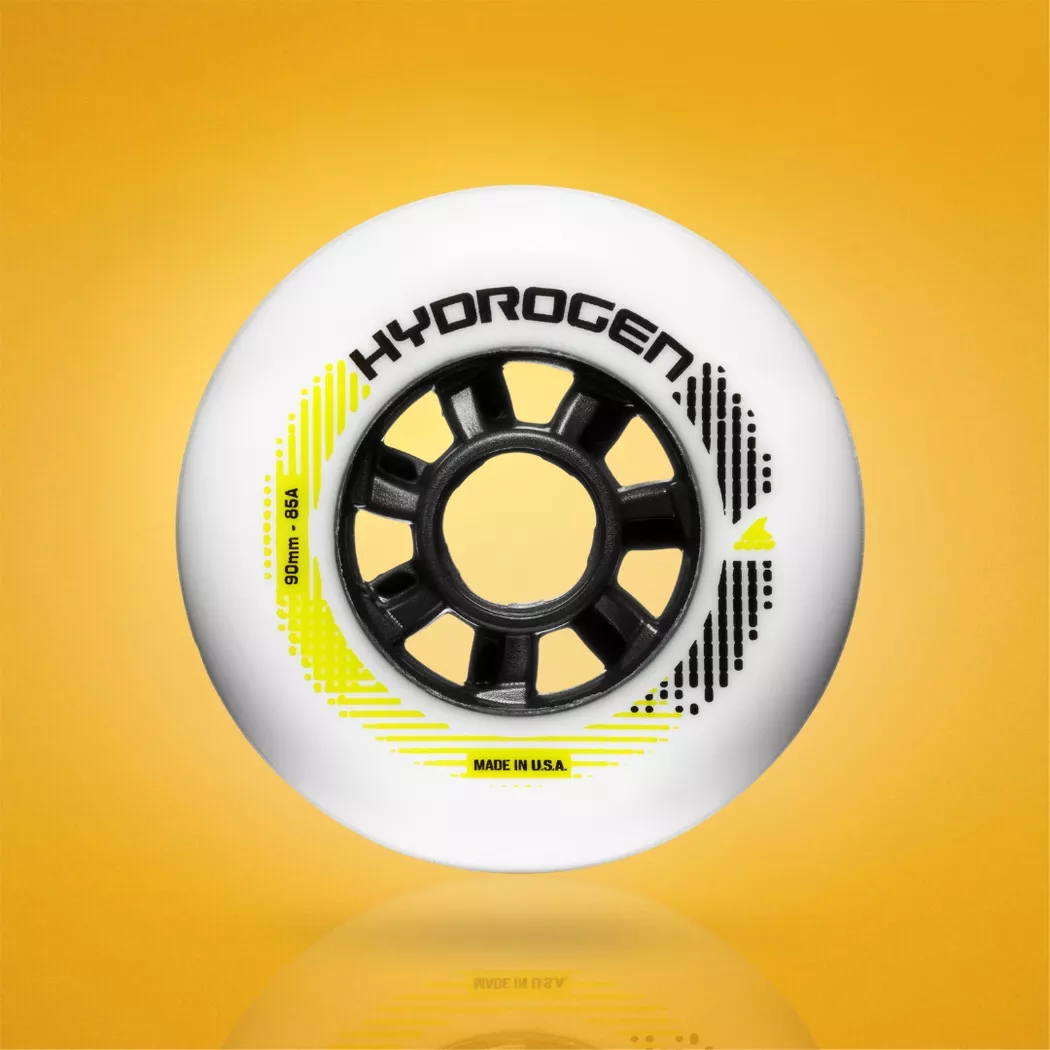 Kółka do rolek Rollerblade Hydrogen 90mm/85a white (8szt.)