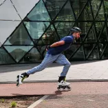 Rolki Rollerblade Lightning 110 biało-czarne