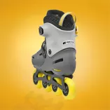 Rolki dziecięce Rollerblade Apex szaro-żółte