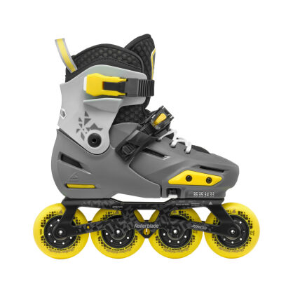 Rolki Rollerblade Apex szaro-żółte