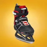 Łyżwy dziecięce regulowane Bladerunner Micro XT Ice czarno-czerwone