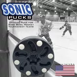 Krążek hokejowy Sonic Sports niebieski - 3
