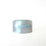 Świecące kółka do wrotek Luminous LED 65x37mm/78a biała perła z brokatem (4szt.)