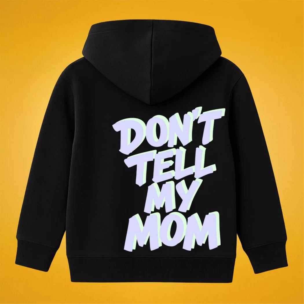 Bluza z kapturem Bumpie Crew Don't tell my mom