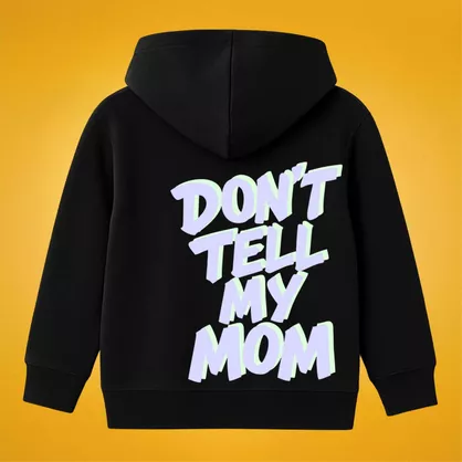 Bluza z kapturem Bumpie Crew Don't tell my mom