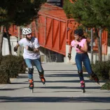 Rolki Rollerblade Maxxum Edge 90 pomarańczowo-granatowe