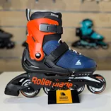Rolki Rollerblade Microblade granatowo-pomarańczowe - 6