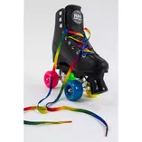 Sznurówki do wrotek Rio Roller tęczowe 155cm - 6