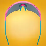 Okulary przeciwsłoneczne UVEX Flowline Pink Matt / Mirror Blue