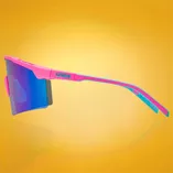 Okulary przeciwsłoneczne UVEX Flowline Pink Matt / Mirror Blue