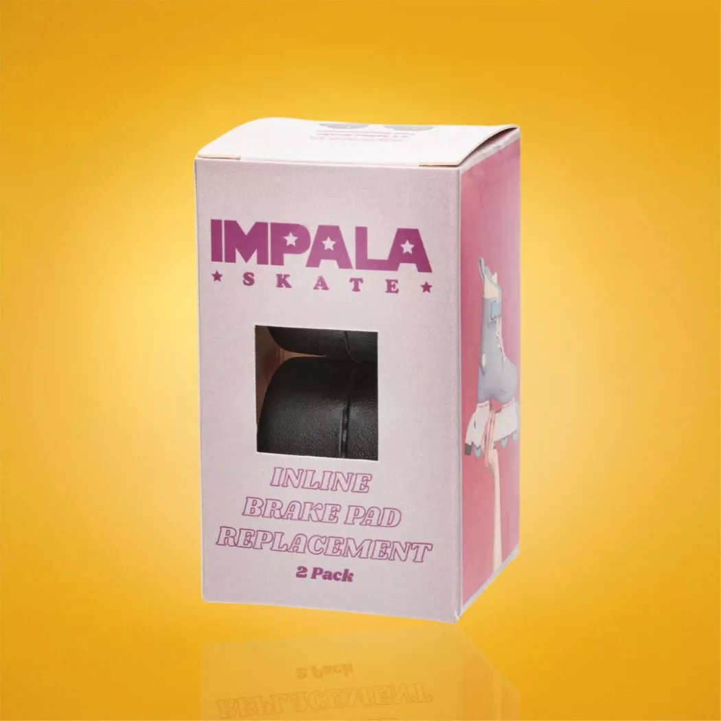 Hamulec guma do rolek Impala Inline Brake Pad czarny (2 szt.)