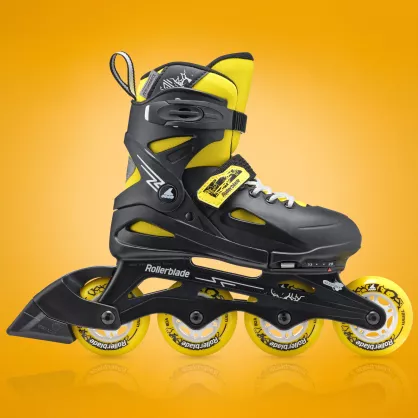 Rolki Rollerblade Fury czarno-żółte