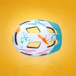 Kask dziecięcy Lazer Lil Gekko biały dinozaury