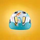 Kask dziecięcy Lazer Lil Gekko biały dinozaury