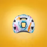 Kask dziecięcy Lazer Lil Gekko biały dinozaury