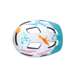 Kask dziecięcy Lazer Lil Gekko biały dinozaury