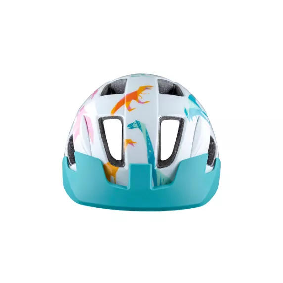 Kask dziecięcy Lazer Lil Gekko biały dinozaury