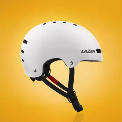 Kask Lazer One+ biały mat