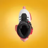 Rolki dziecięce Rollerblade Apex platynowo-koralowe