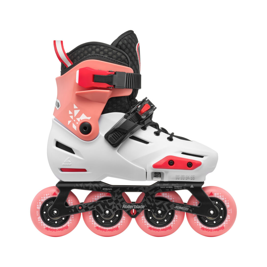 Rolki Rollerblade Apex biało-różowe