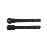 Zestaw dolnych klamer FR Double Strap stara wersja czarny S ze śrubami L+P