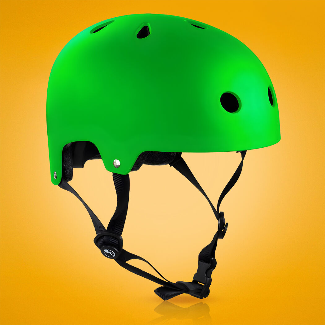 Kask na rolki SFR Essentials zielony matowy