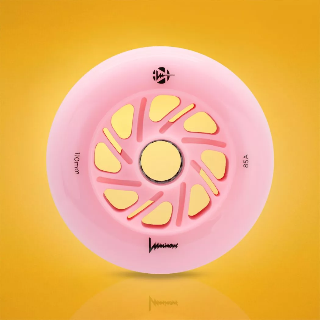 Świecące kółka Luminous LED 110mm/85a jasno-różowe flaming (3szt.)