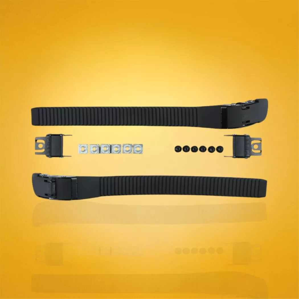 Klamry górne do rolek FR Spin Buckle Set czarne