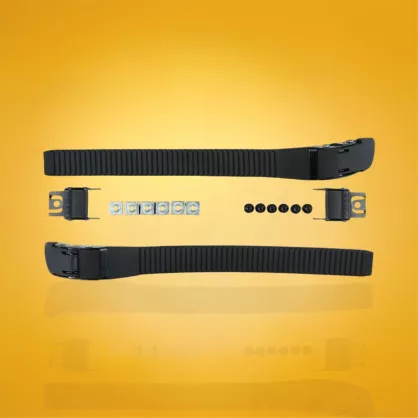 Klamry górne do rolek FR Spin Buckle Set czarne
