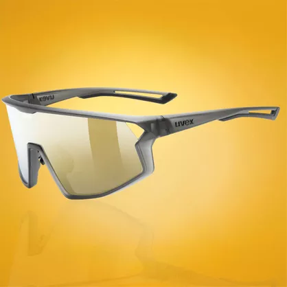 Okulary przeciwsłoneczne UVEX Skyryse Smoke Matt / Mirror Gold