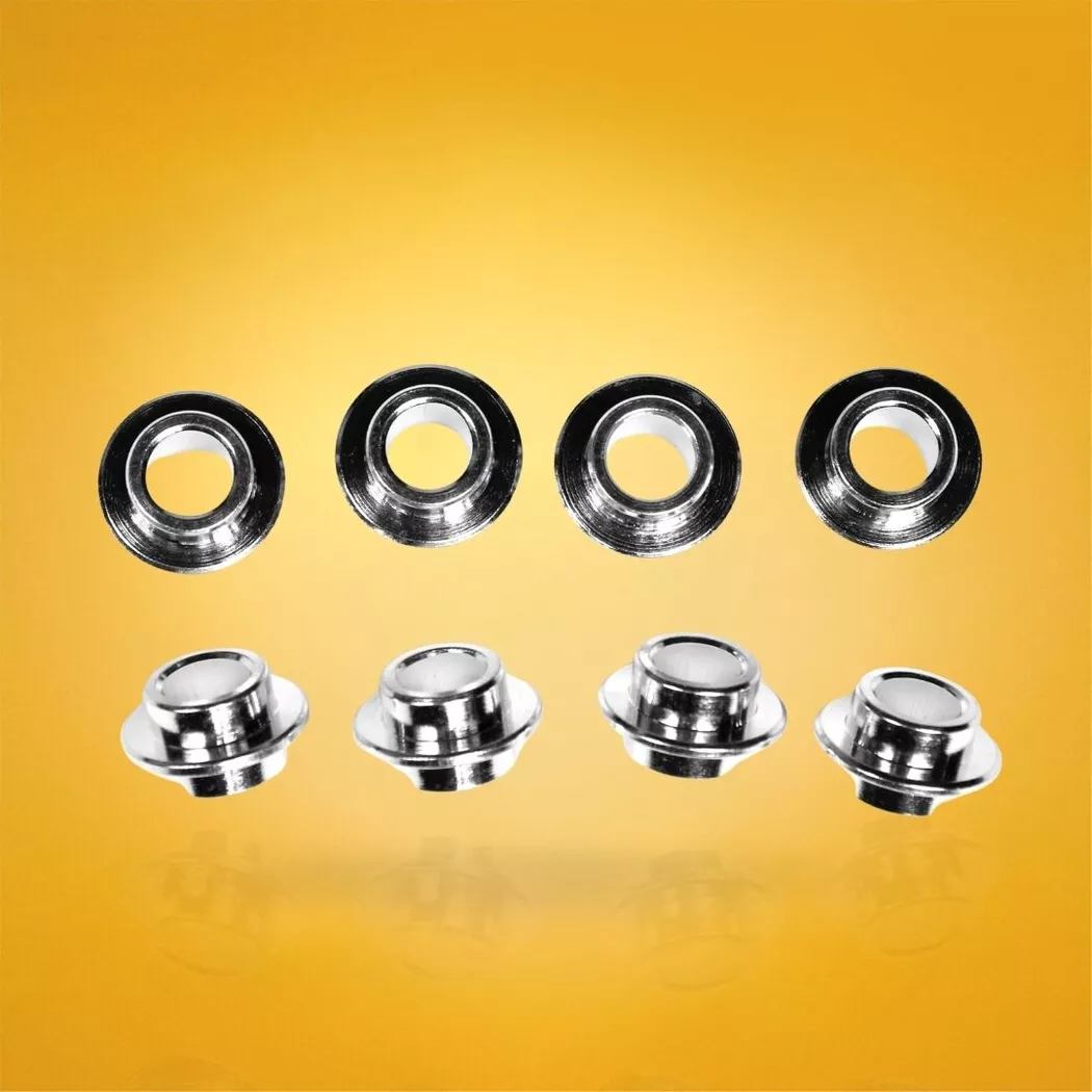 Dystane/Tulejki aluminiowe Rollerblade 8mm srebrne (kpl. po 8szt.)
