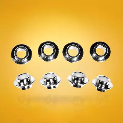Dystane/Tulejki aluminiowe Rollerblade 8mm srebrne (8 szt.)