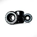 Kółka do wrotek Rio Roller Coaster 62x36mm/82a czarne (4szt.)