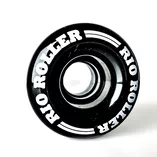 Kółka do wrotek Rio Roller Coaster 62x36mm/82a czarne (4szt.)