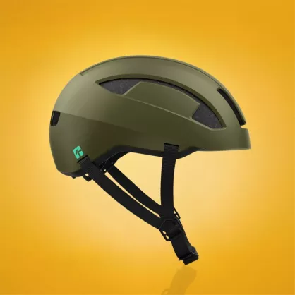 Kask Lazer CityZen KinetiCore ciemnozielony mat