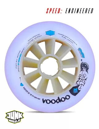 Kółka do rolek MPC Junk VooDoo 100mm XXFirm (8 szt.)
